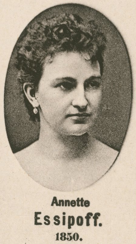 Annette Essipoff (gravyr) av English School