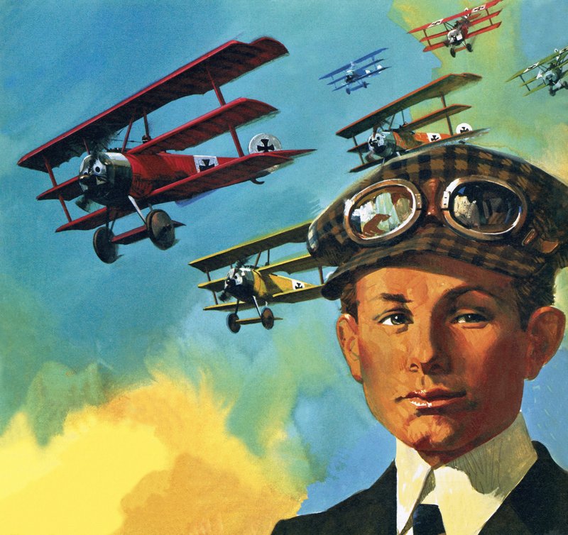 Anthony Fokker av English School
