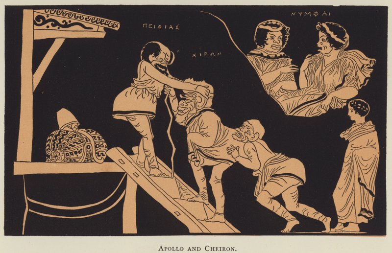 Apollo och Cheiron av English School