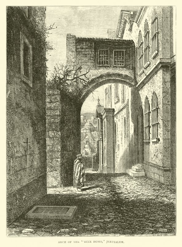 Arch of the Ecce Homo, Jerusalem av English School