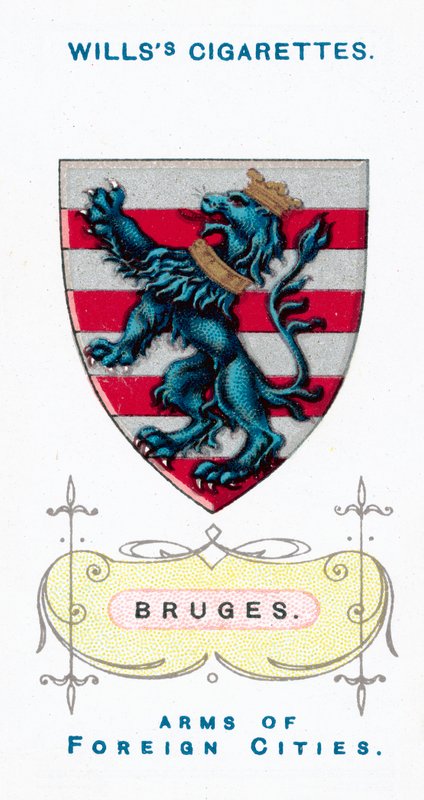 Arms of Bruges (chromolitho) av English School