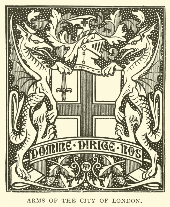 Arms of the City of London av English School