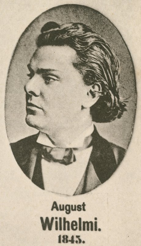 August Wilhelmi (gravyr) av English School