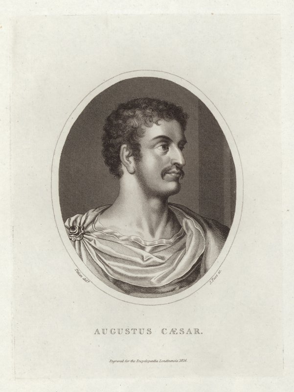 Augustus Caesar av English School