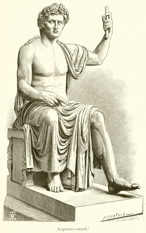 Augustus sittande av English School