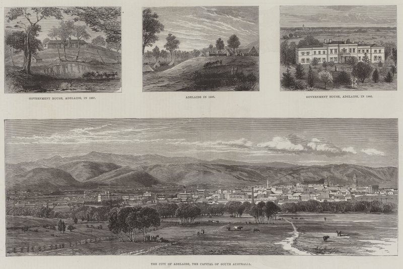 Australien (gravyr) av English School