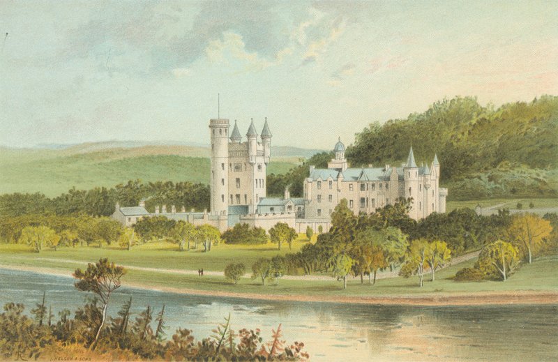 Balmoral slott av English School