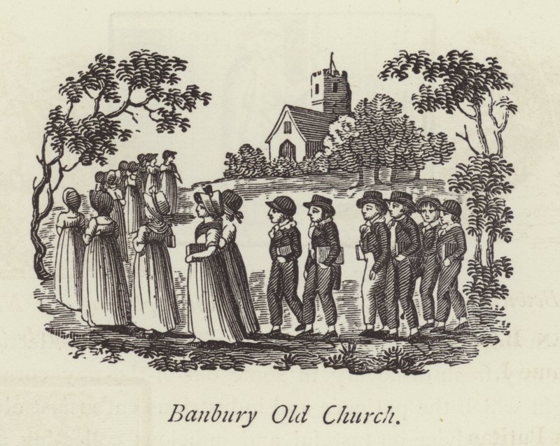 Banbury Old Church (gravyr) av English School