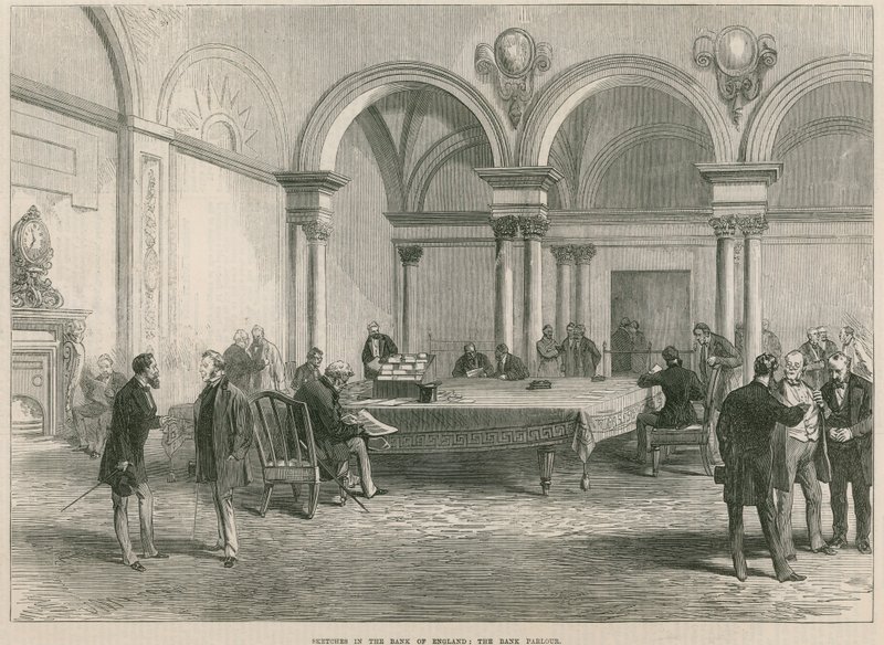 Bank of England, Parlor av English School