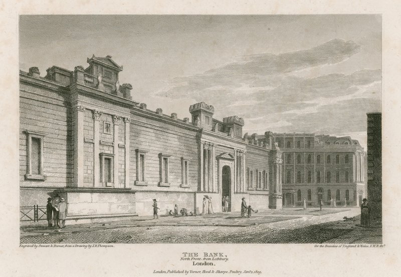 Bank of England, Sir John Soanes frontar av English School