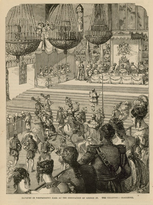 Bankett i Westminster Hall av English School