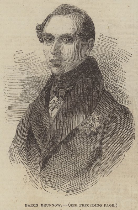 Baron Brunnow (gravyr) av English School