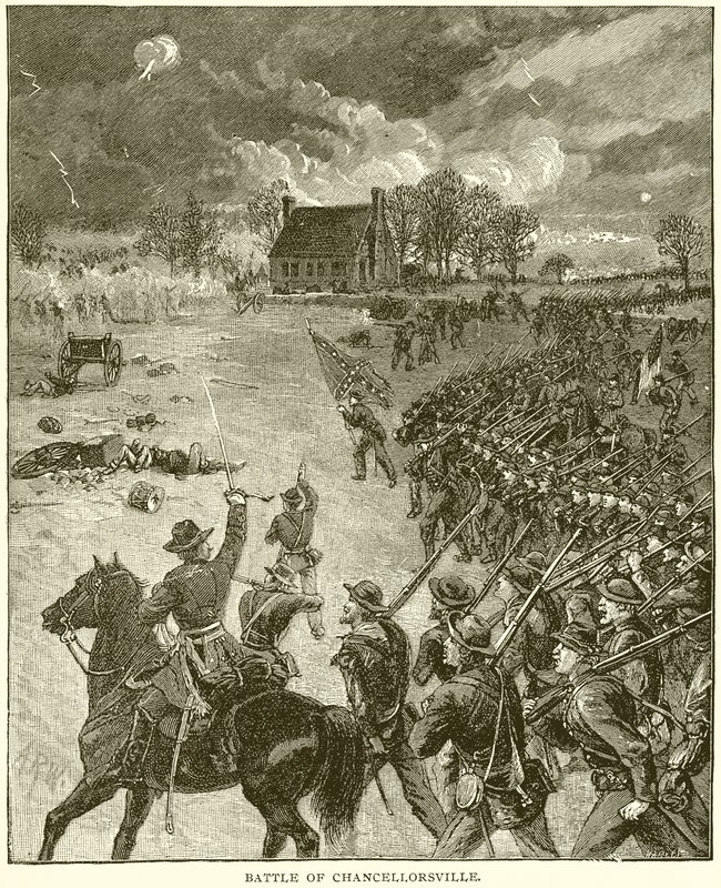 Slaget vid Chancellorsville av English School