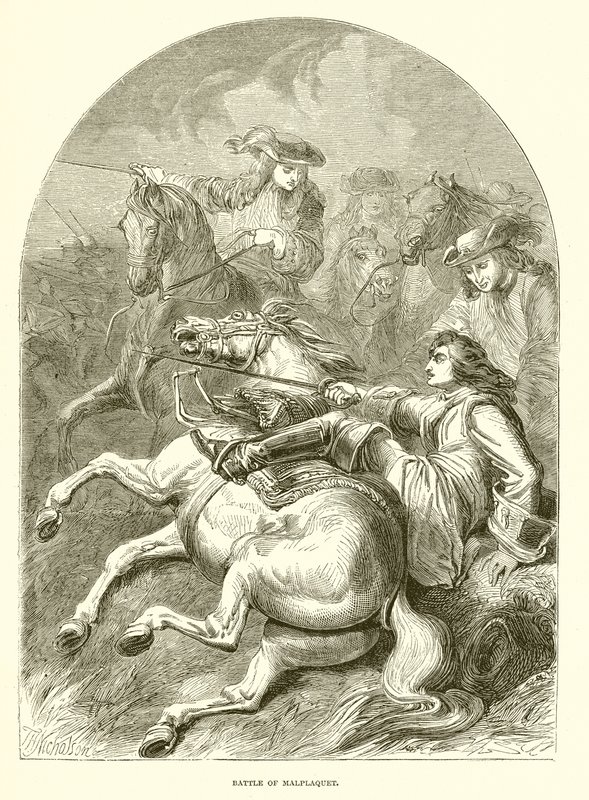 Slaget vid Malplaquet av English School