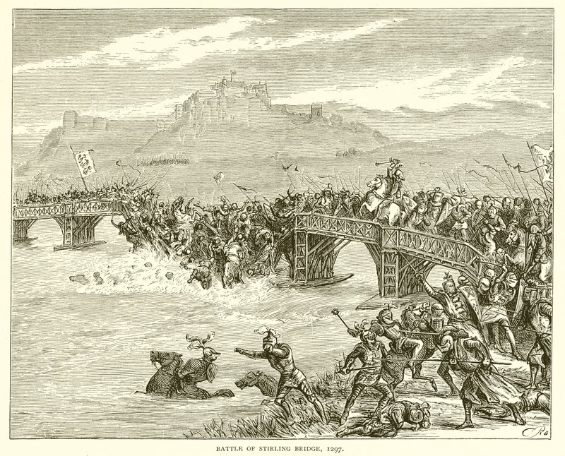 Slaget vid Stirling Bridge, 1297 av English School