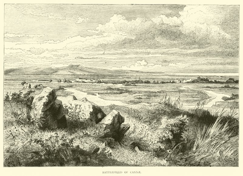 Battlefield of Cannae av English School