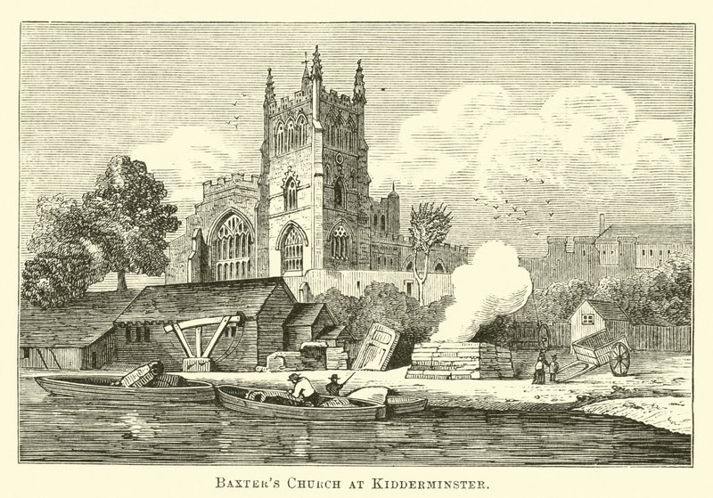 Baxters kyrka i Kidderminster av English School