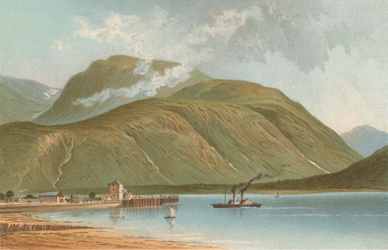 Ben Nevis, från Corpach av English School