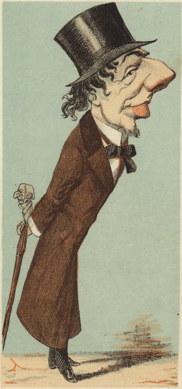 Benjamin Disraeli av English School
