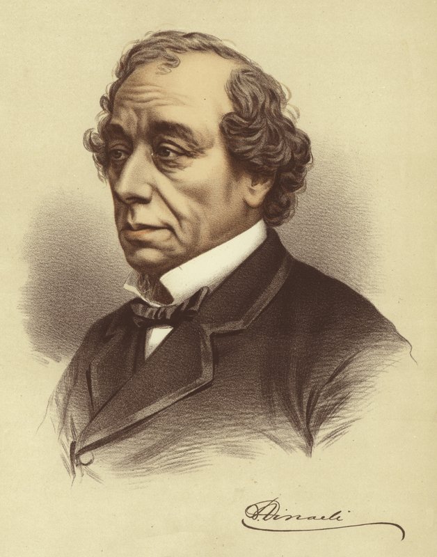 Benjamin Disraeli av English School
