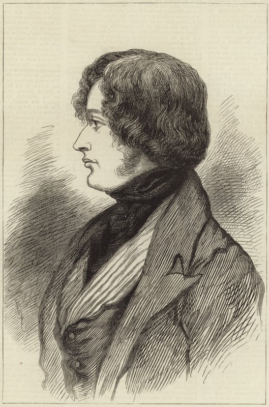 Benjamin Disraeli 1837 av English School