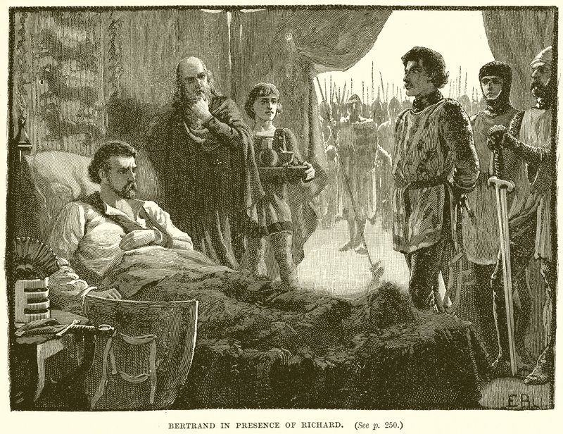 Bertrand i närvaro av Richard av English School