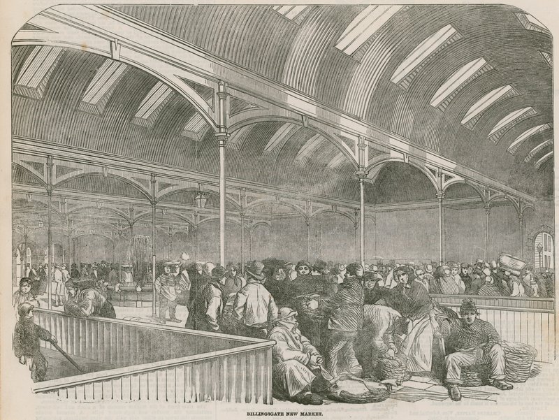 Billingsgate ny marknad av English School