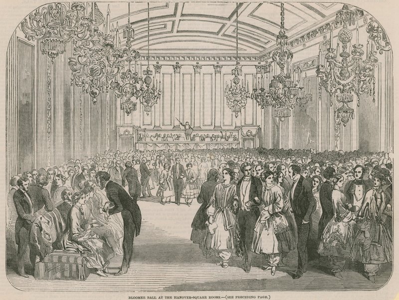 Bloomer Ball på Hanover Square Rooms av English School