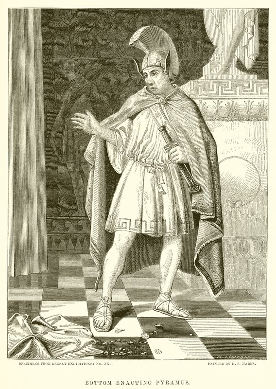 Bottom Enacting Pyramus av English School