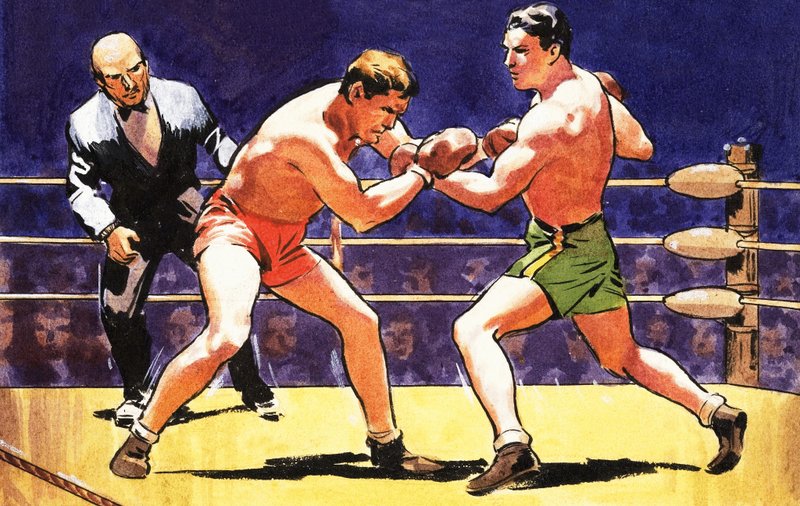 Boxing Matchswed av English School