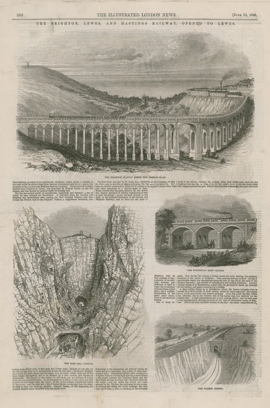 Brighton, Lewes och Hastings Railway av English School