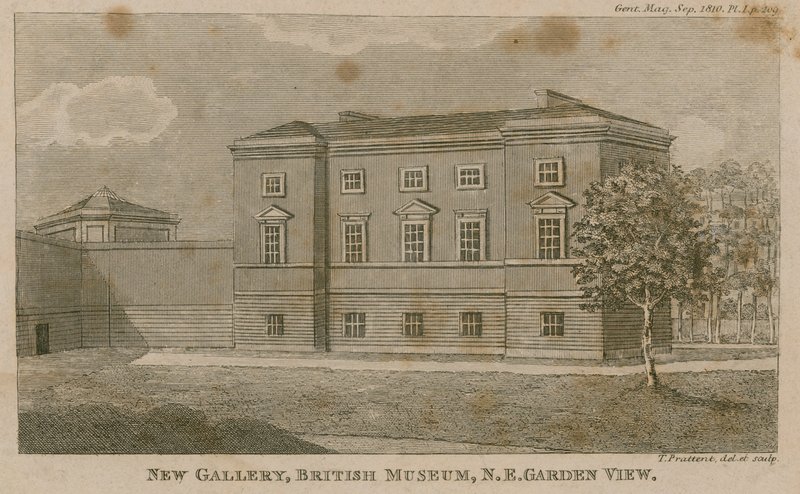 British Museum, New Building av English School