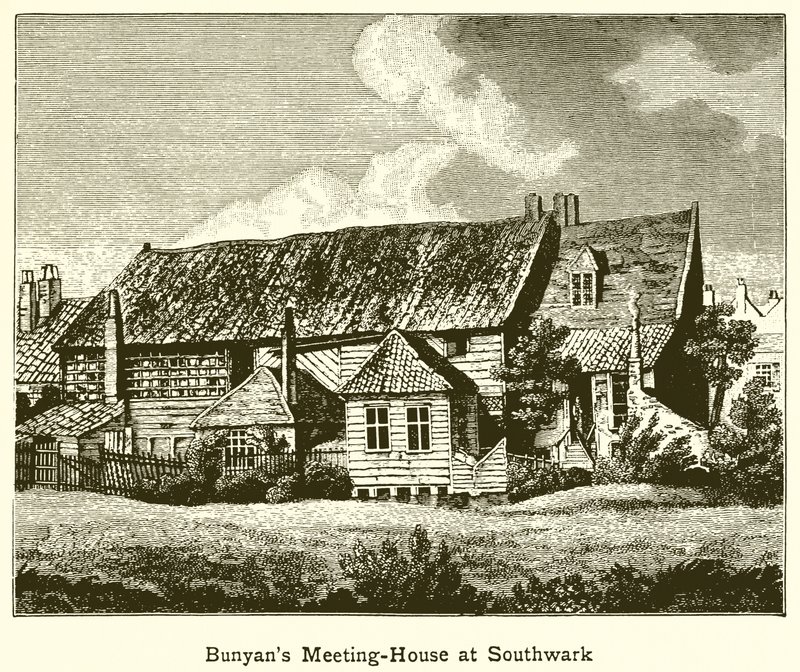 Bunyans möteshus i Southwark av English School