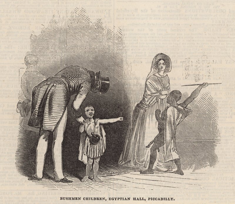 Bushman barn, Egyptian Hall av English School