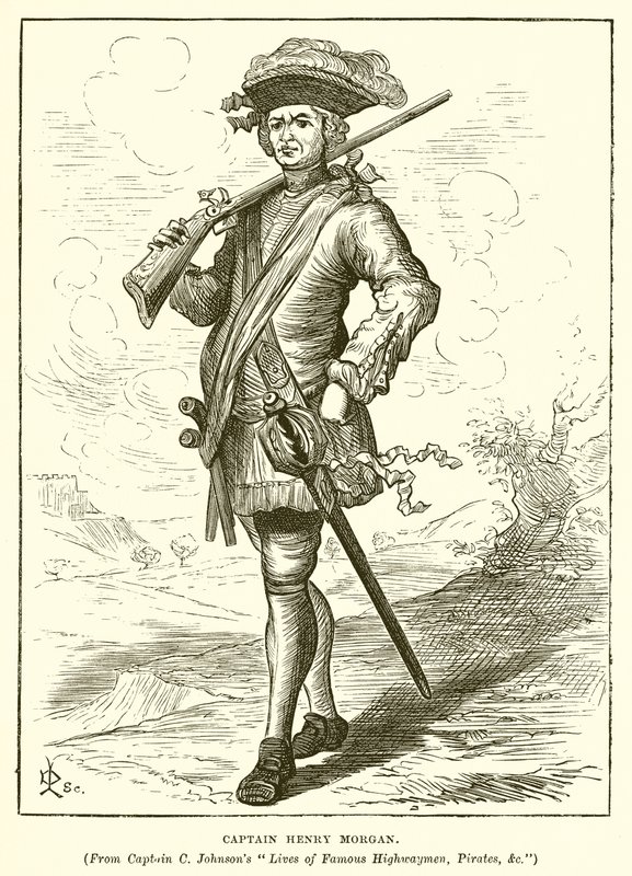 Kapten Henry Morgan av English School