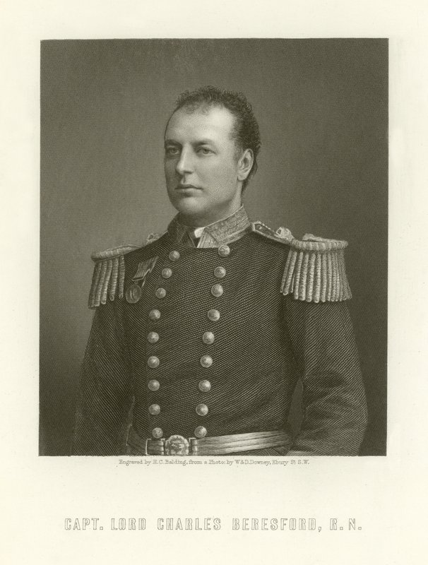 Kapten Lord Charles Beresford av English School