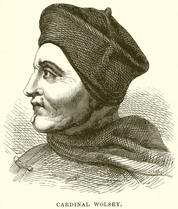 Kardinal Wolsey av English School