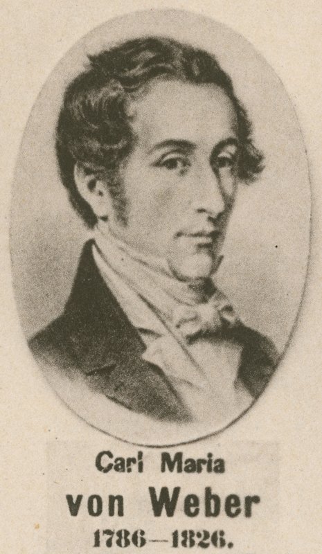 Carl Maria von Weber (gravyr) av English School