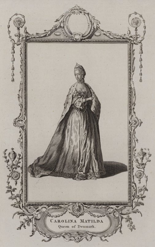 Caroline Matilda, drottning av Danmark av English School