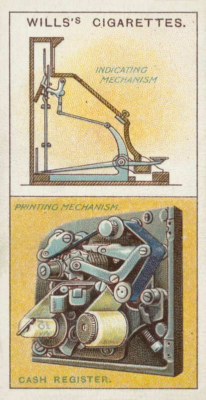 Kassaapparat (chromolitho) av English School