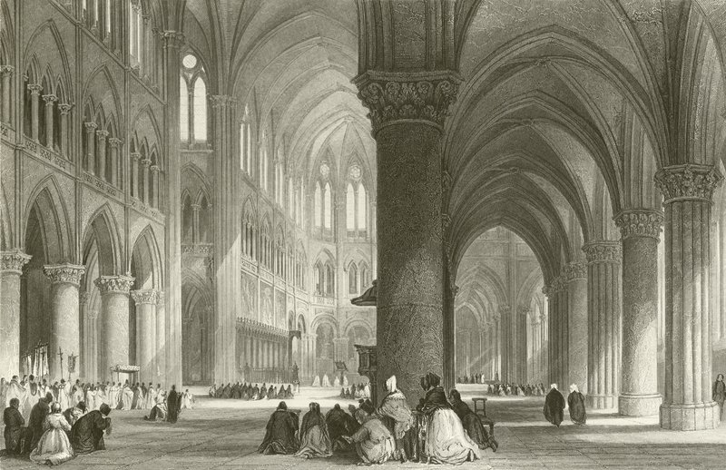 Notre-Dame-katedralen - Paris av English School