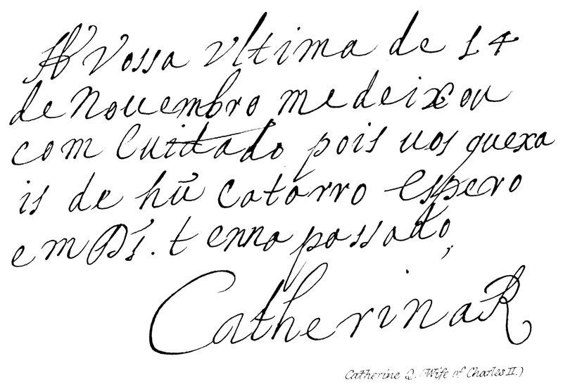 Catherine Q. (Hustru till Charles II) av English School
