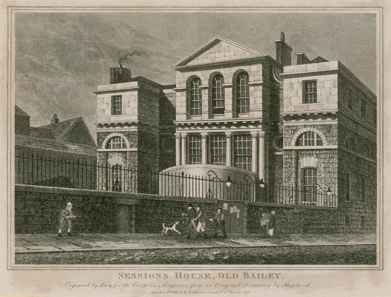 Central Criminal Court, 2:a, post-Fire sessions house av English School