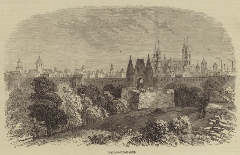 Chalons-sur-Marne (gravyr) av English School