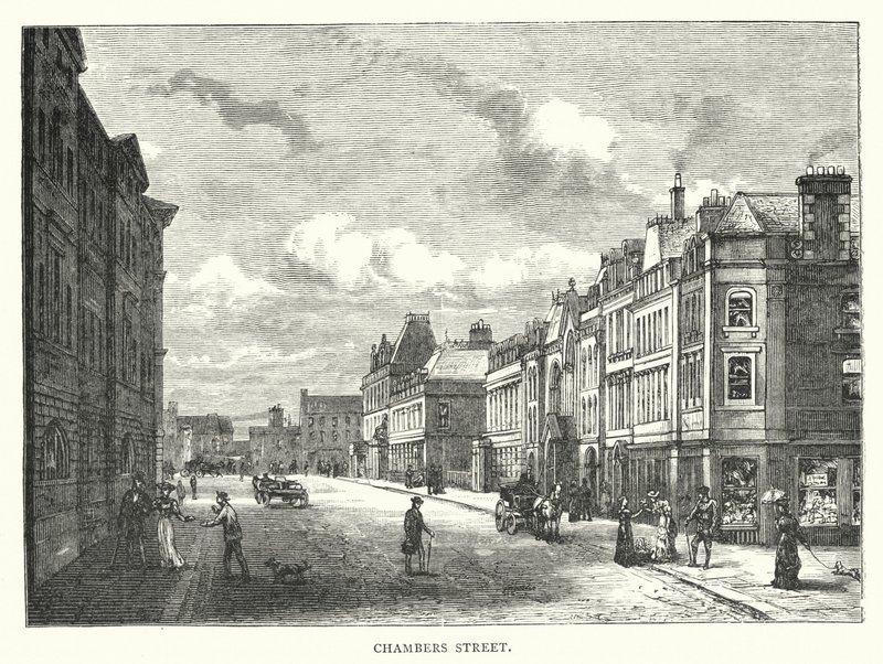 Chambers Street (gravyr) av English School