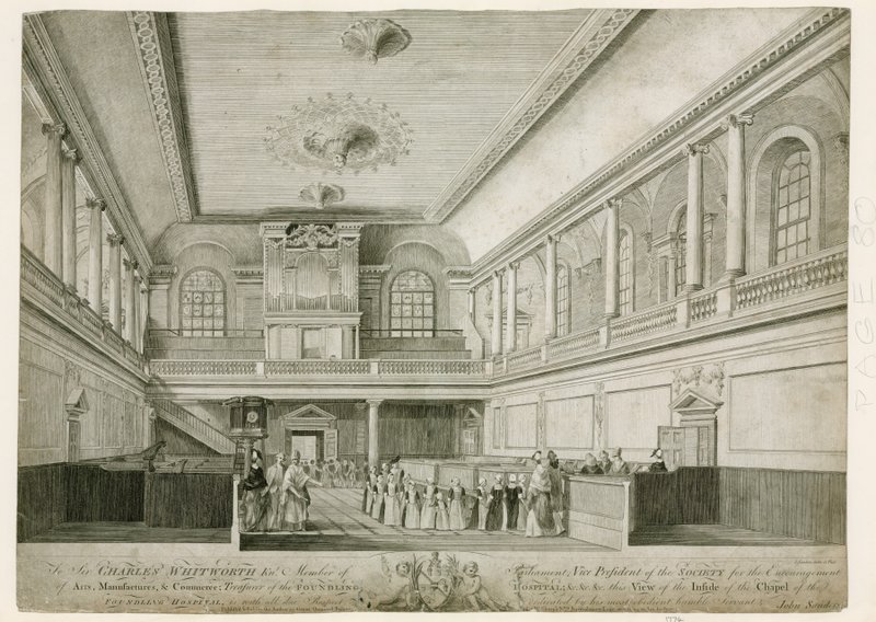 Chapel of the Foundling Hospital av English School