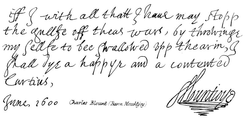 Charles Blount (Baron Mountjoy) av English School