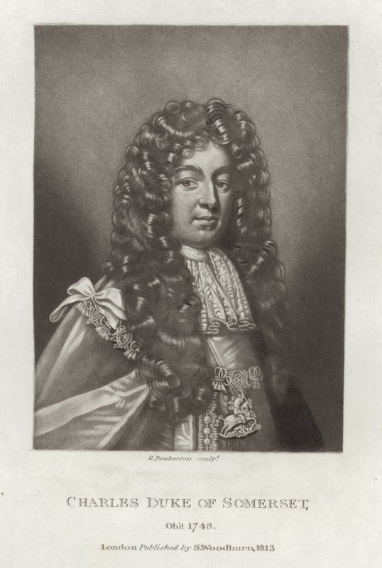 Charles Duke of Somerset av English School