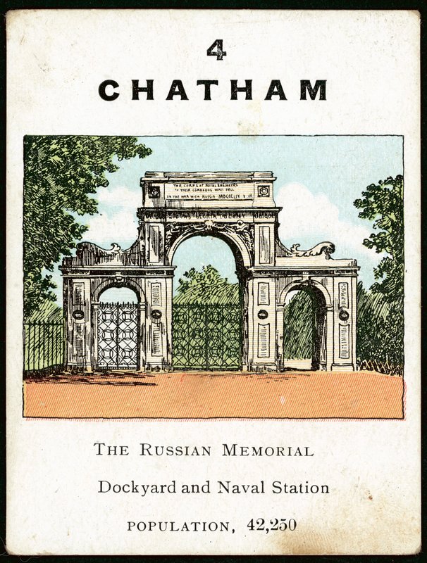 Chatham (färg litho) av English School