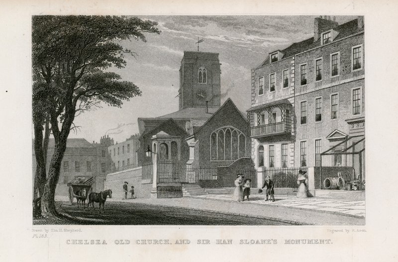 Chelsea kyrka av English School